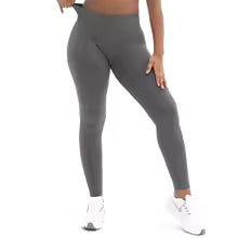 High‑Waist Seamless Leggings